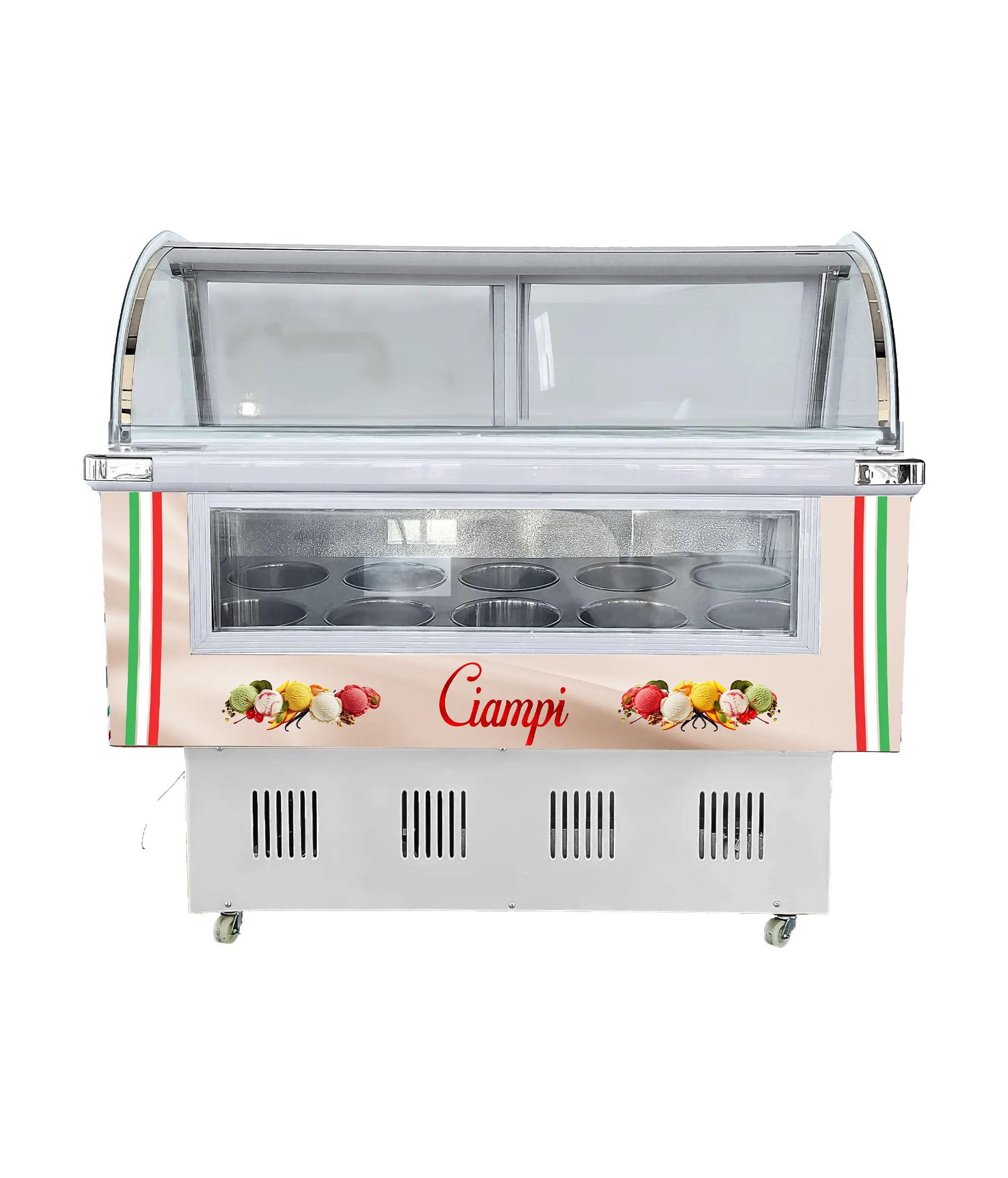 CONGELATORE BIANCO DI GELATO
